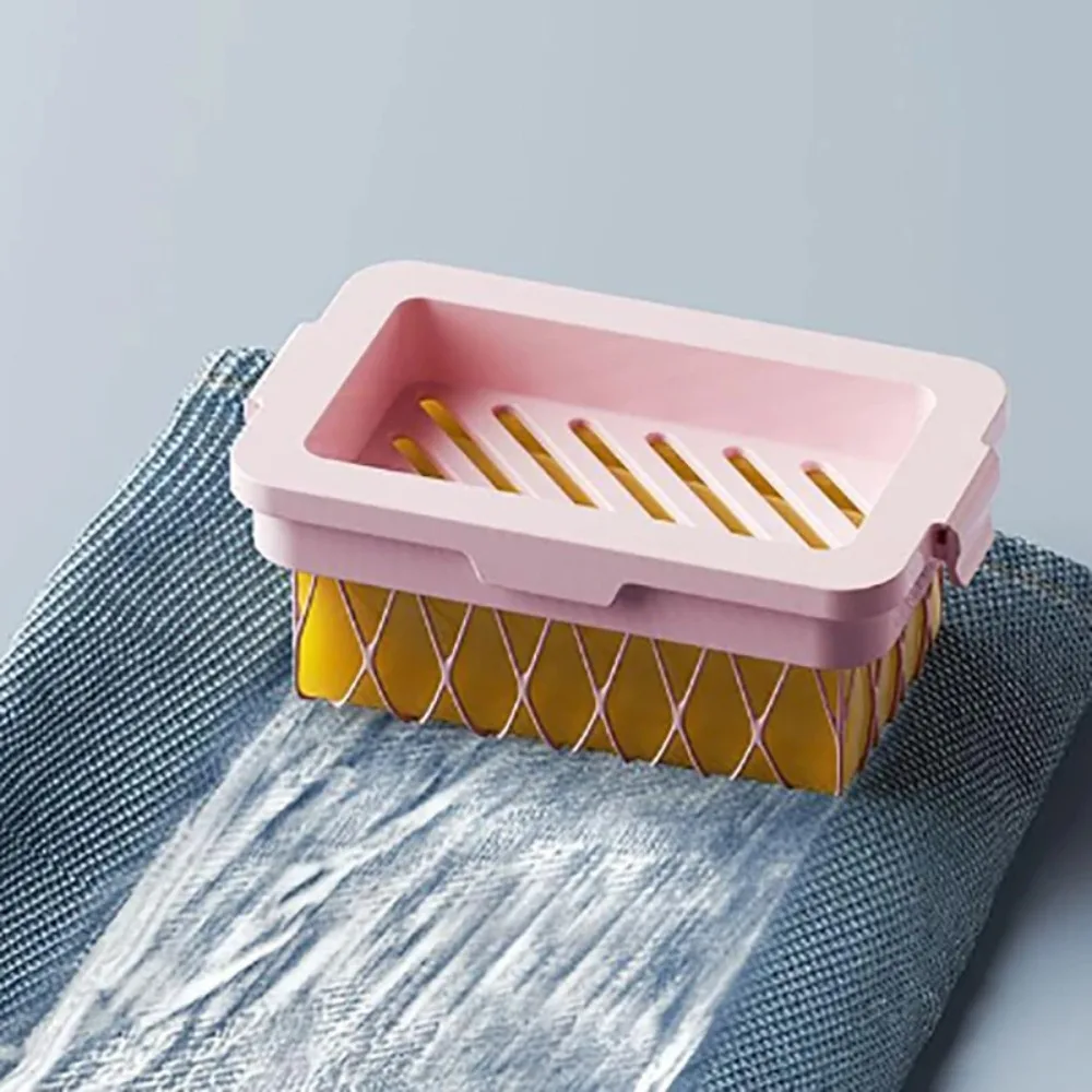 Soaps Holder High Elasticity Mesh Soaps Lather Box Multi-Purpose Soaps Foaming Box Draining Dish Container Bathroom Accessories