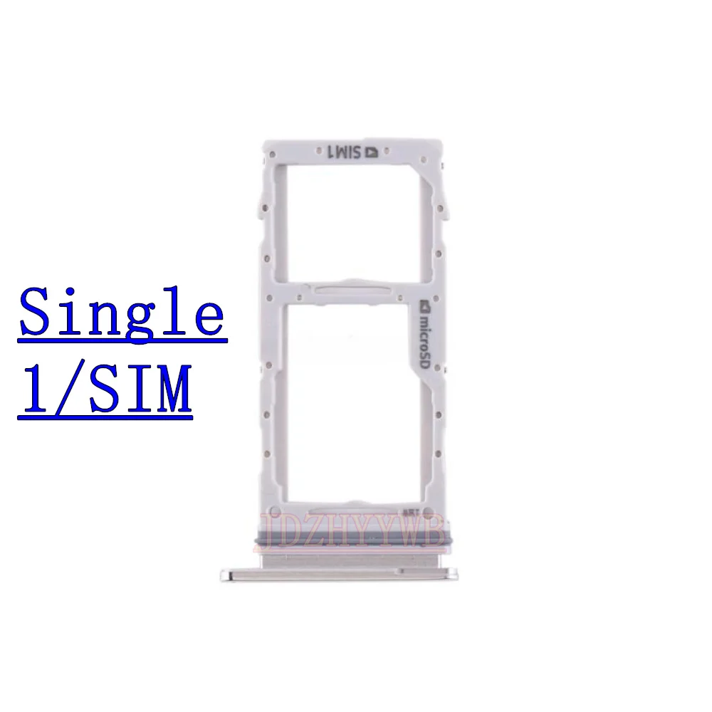 Sim Card Reader Holder Dual Single Chip Tray Holder Slot Adapter For Samsung Galaxy S20 Ultra S20+ 5G G988 G986 G985 G981 G980