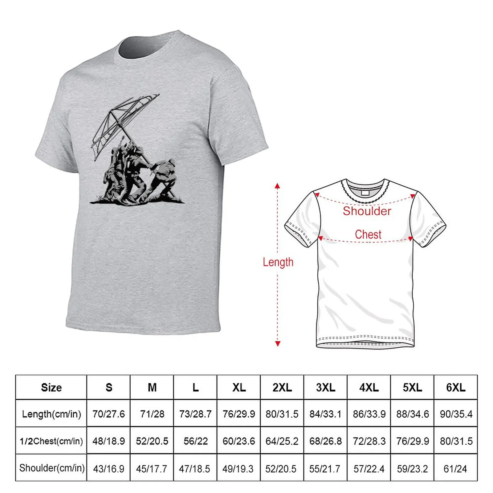 New Raising the Line T-Shirt quick-drying t-shirt korean fashion blank t shirts Men's cotton t-shirt