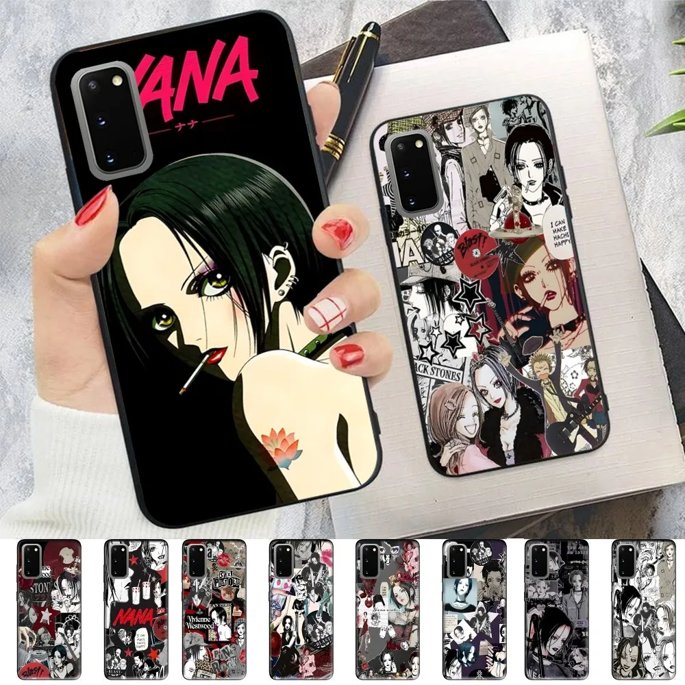 Japanese Anime Cool Girl Oosaki Nana Phone Case For Samsung S 9 10 20 21 22 23 30 23 24 Plus Lite Ultra FE S10lite Fundas