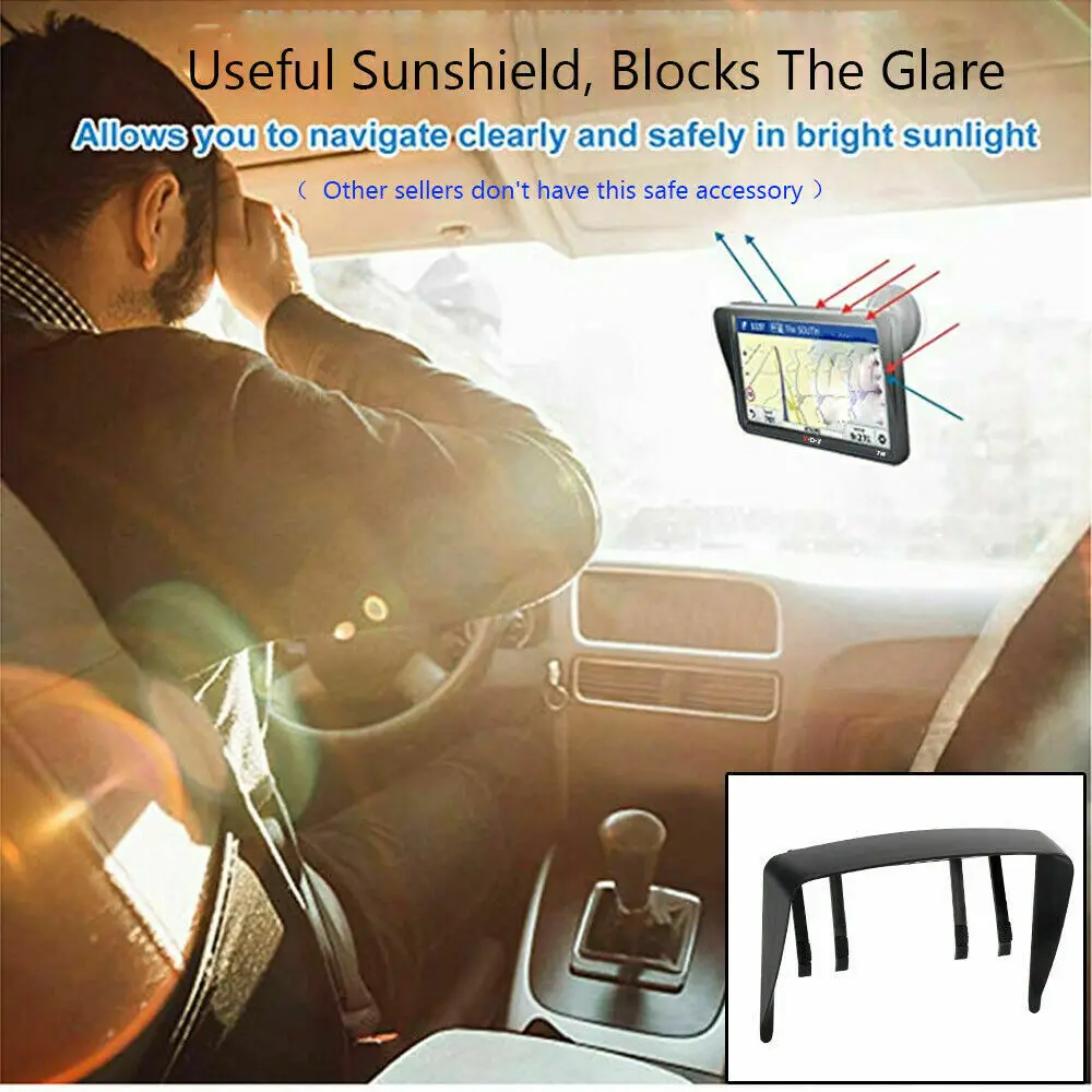 5 "8GB شاحنة السيارة HGV LGV GPS SAT NAV NAVIGATION خرائط التحميل المسبق المجانية مدى الحياة