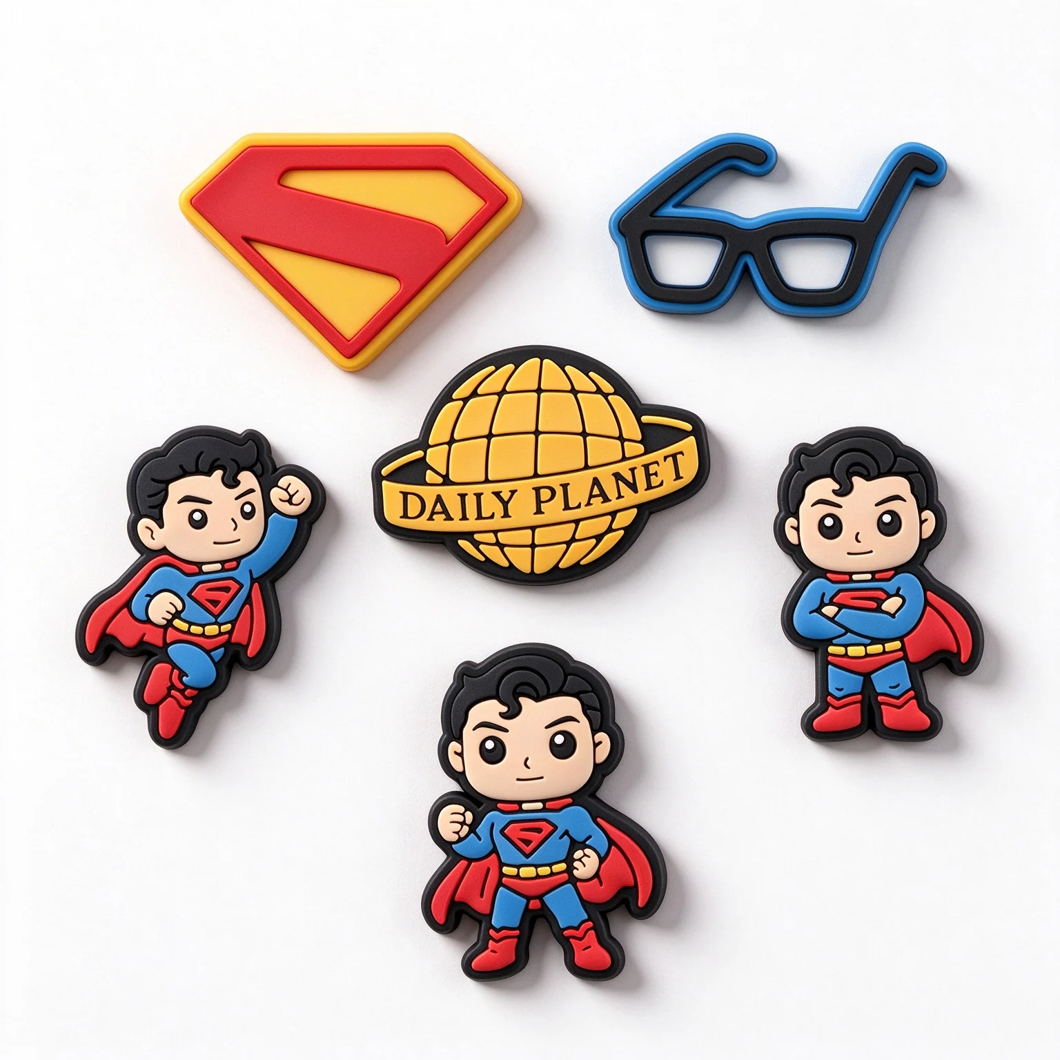 6-96pcs Mesuca Kawaii Cartoon Cape Hero PVC Shoe Charms Anime Character Shoe Decorations for Clogs Ideal Gifts for Kids