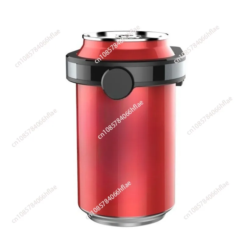 Portable Ring Ultrasonic Beer Foam Maker with Fridge Magnet & LED Light, Creamy Beer Foam Generator