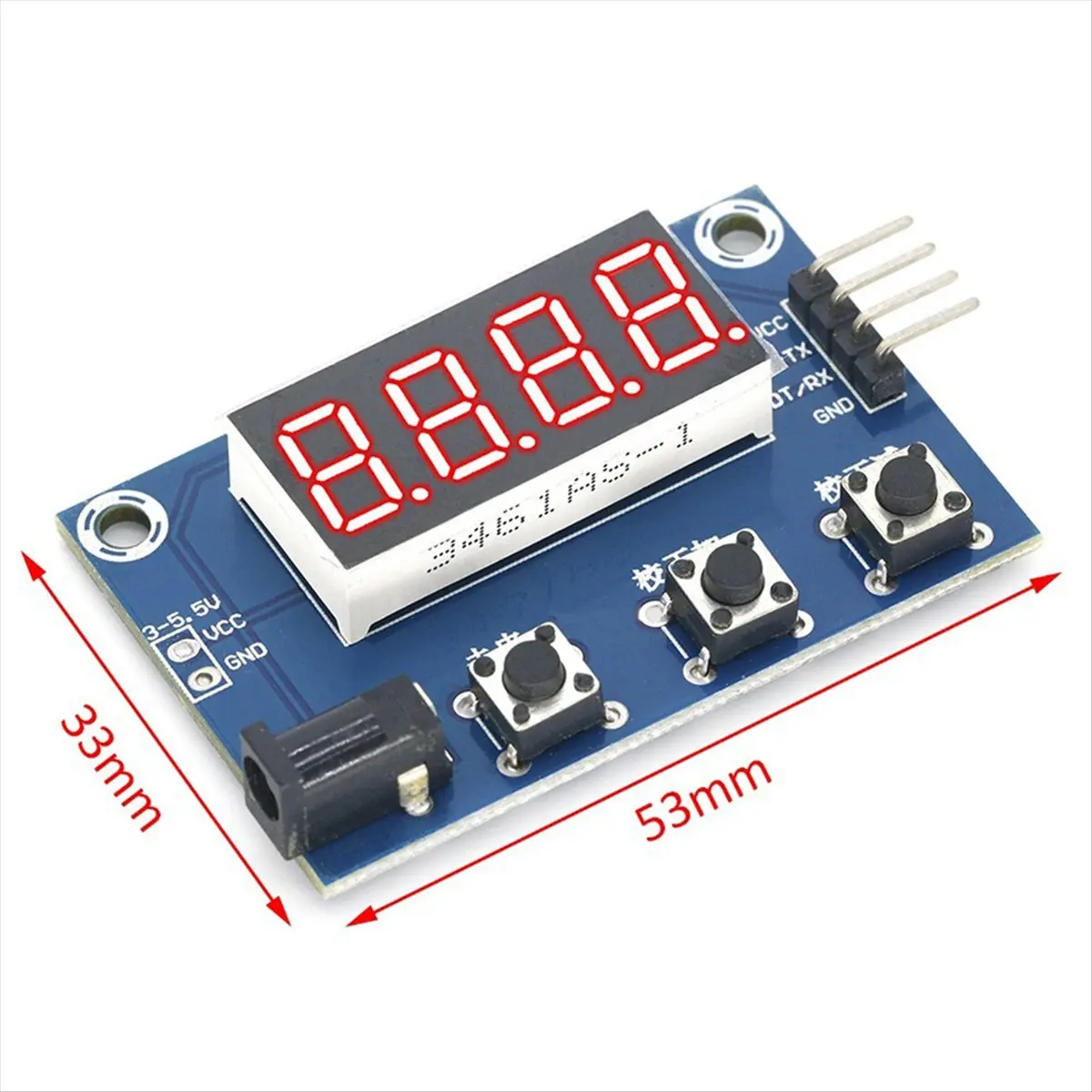 A10I 2Pcs HX711 Load Cell AD Weight Pressure Sensor AD Module with Display 24-Bit Weighing Instrument Electronic Scal