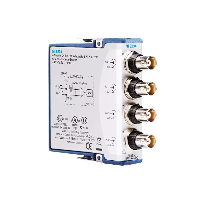 NI-9234 779680-01 C-series Sound and Vibration Input Module 4-channel  New