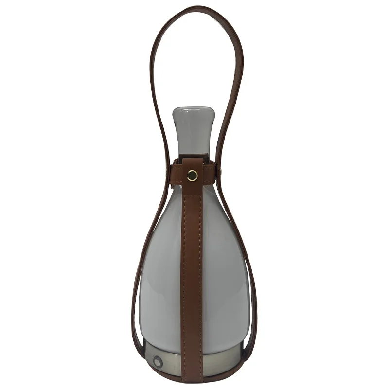 

Simple charging desk lamp small leather bedside dimming night light portable outdoor camping milk mobile touch