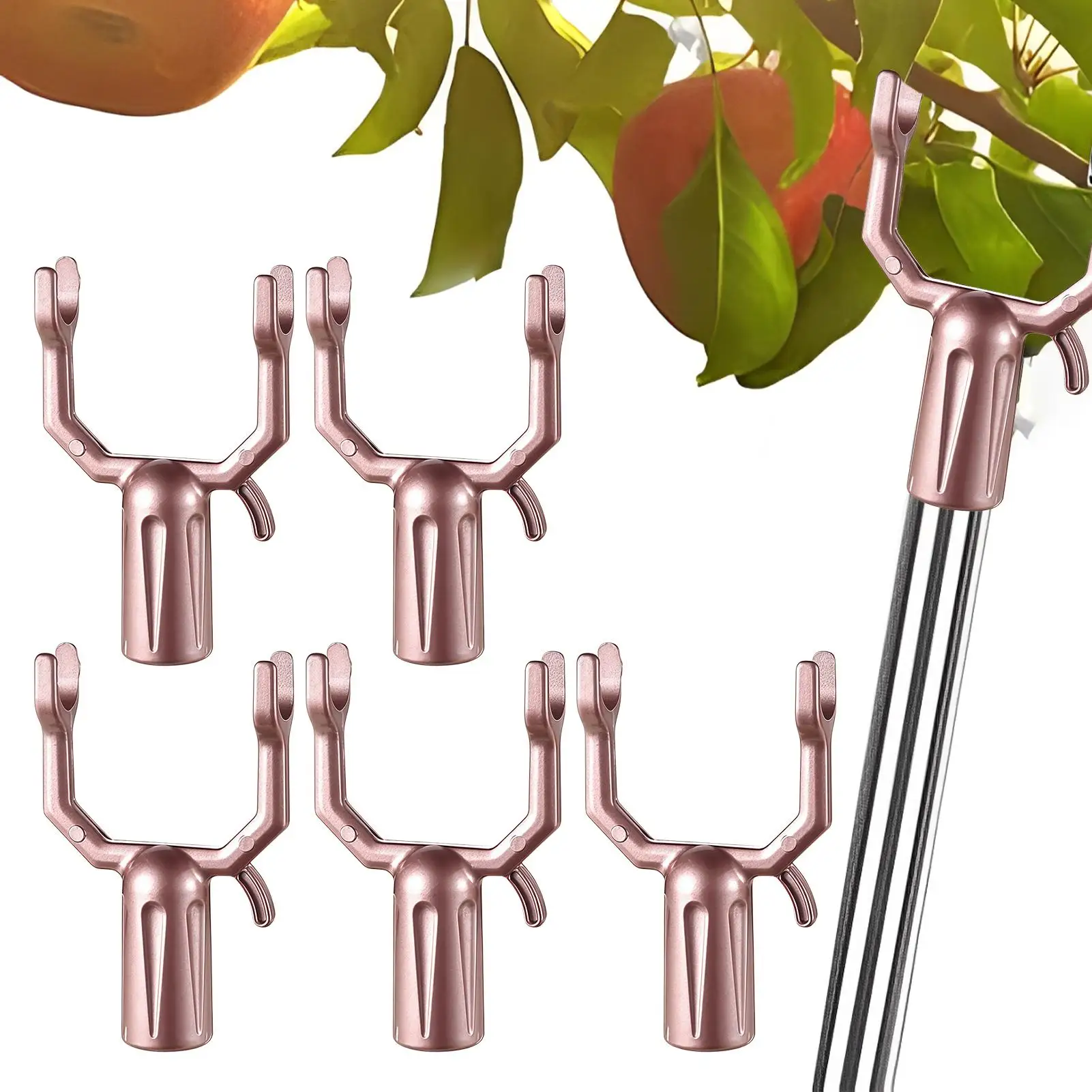 Branch Support for Fruit Trees 5-pieces Adjustable Reusable Metal Holder Tree Supports for Garden Backyard Orchard Farm Nursery