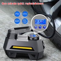 Portable Air Compressor Pump 12V 150PSI Tire Inflator Car Tire Pump with Digital Pressure Gauge Tire Air Injector Tyre Inflat