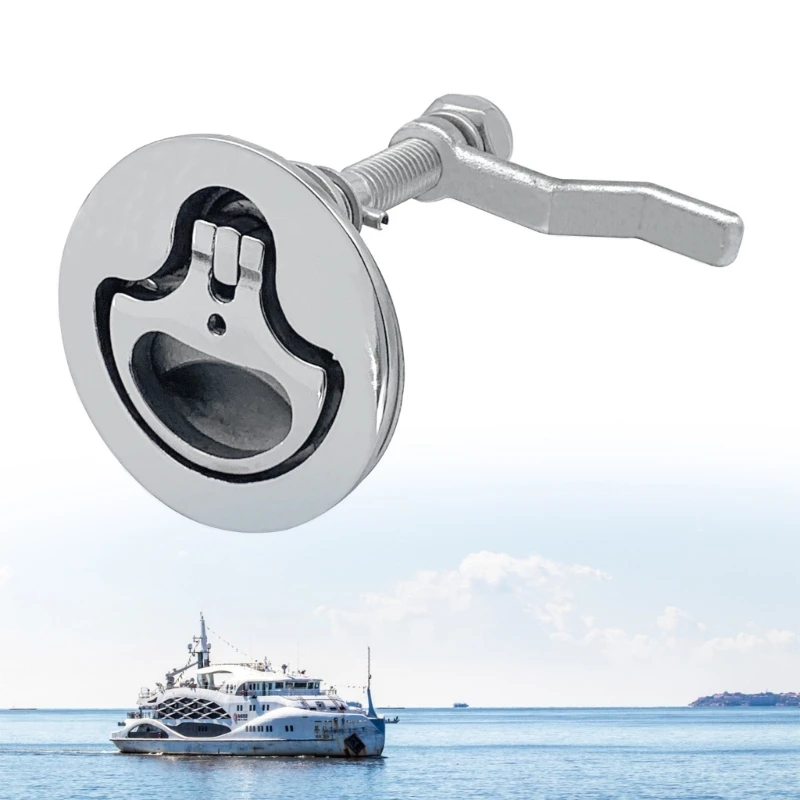  Corrosion Resistant Hardware Ship Floor Lock Featuring Reinforced Washer And Comfortable Grip for Yachts Stability