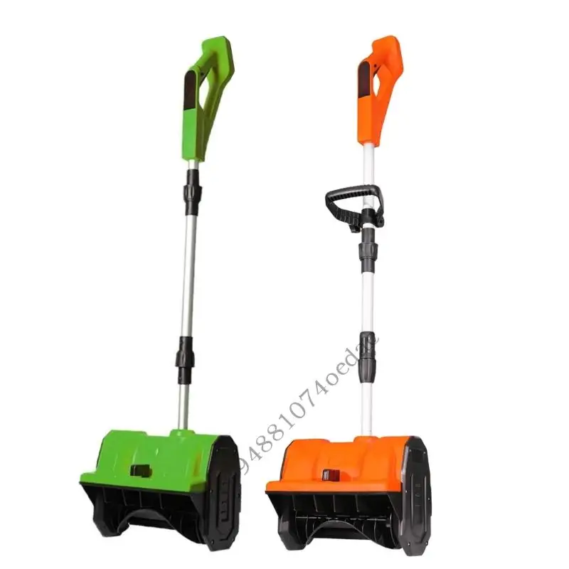 

0XXC Cordless Electric Snow Shovel Lightweight Push Designs Snow Thrower for Easy Snow Removal In Driveways & Yards
