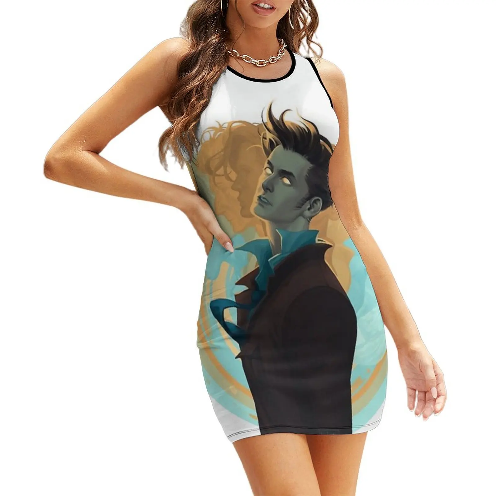 

Higher dimension life form Sleeveless Sundress summer dresses ladies 2025 clothes for woman dress for woman ceremony dresses