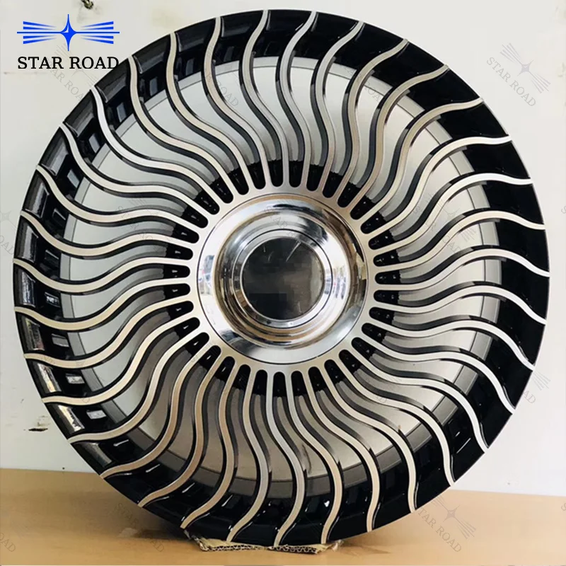 RCSR Hot Sale 5x112 17 18 19 20 21 inch 8J Passenger Car Forged Wheel Aluminium Alloy Multi Spoke Rim SUV  for Land Rover BENZ