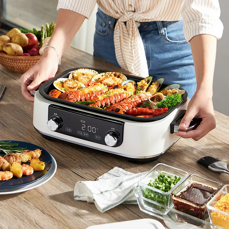 Olla caliente eléctrica de segunda generación, olla multifunción mejorada MR9099 estándar de 5L