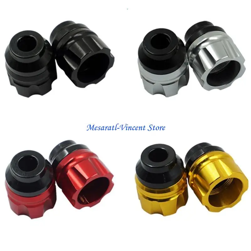 A70F 1 Pair Aluminum Anti Crash Protector Motorcycle Slider Cup Crash Protector