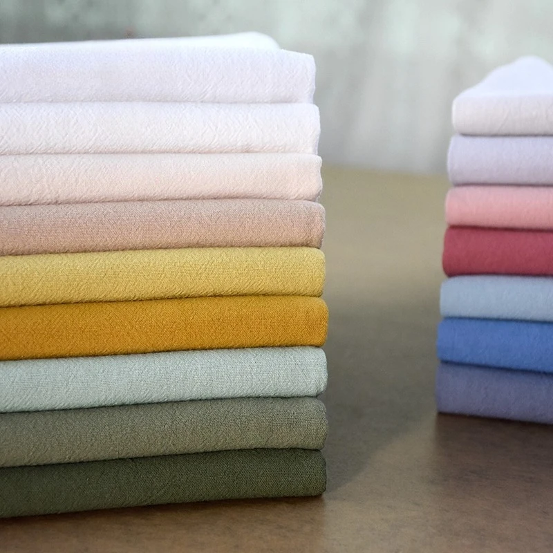 

60-е годы, чесаная стираная 100% хлопковая классическая рубашка, брюки, домашняя одежда «сделай сам», хлопковая ткань на метр, постельное белье, неэластичная ткань