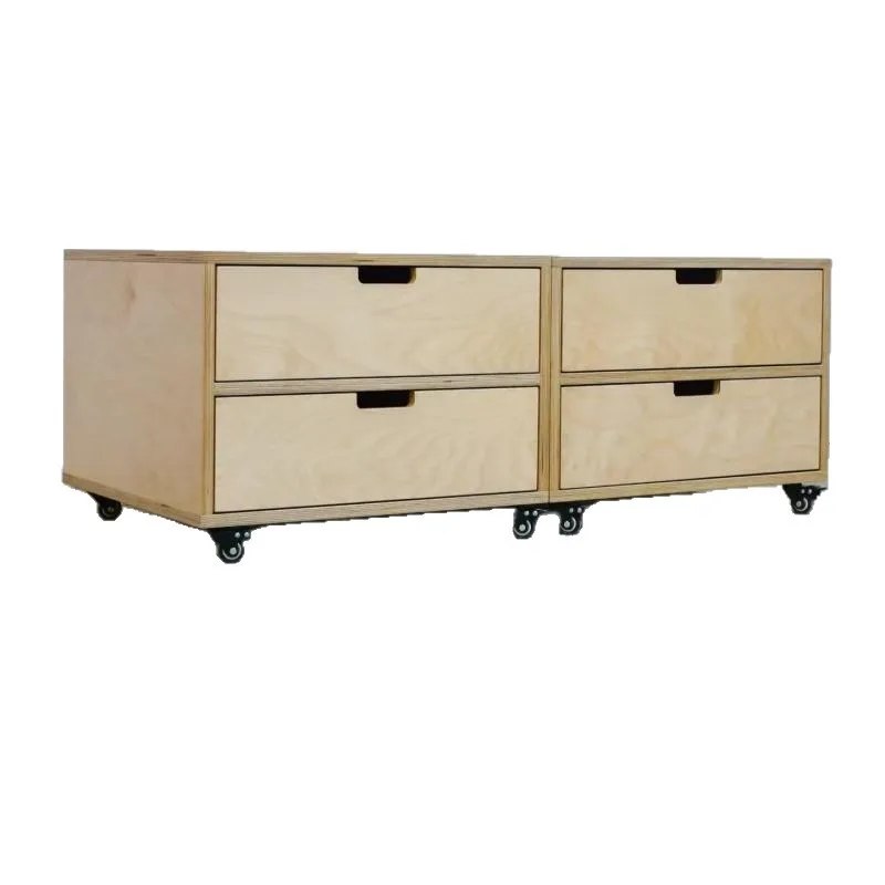 

Birch ocean board dining side cabinet coffee cabinet simple modern aluminum profile storage cabinet