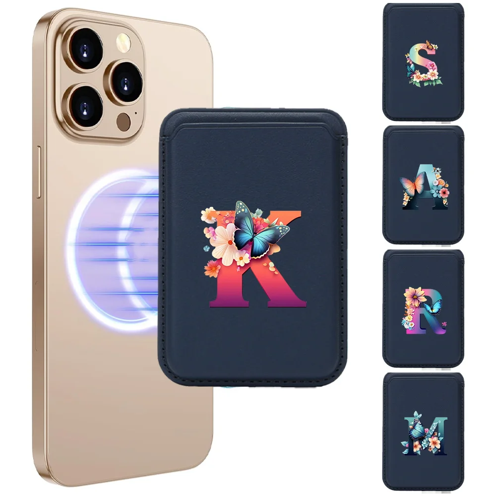 

Magnetic Phone Wallet Slim Magnetic Wallet Forand Devices With Strong Magnet For Men & Women Daily Essentials Gradient Pattern