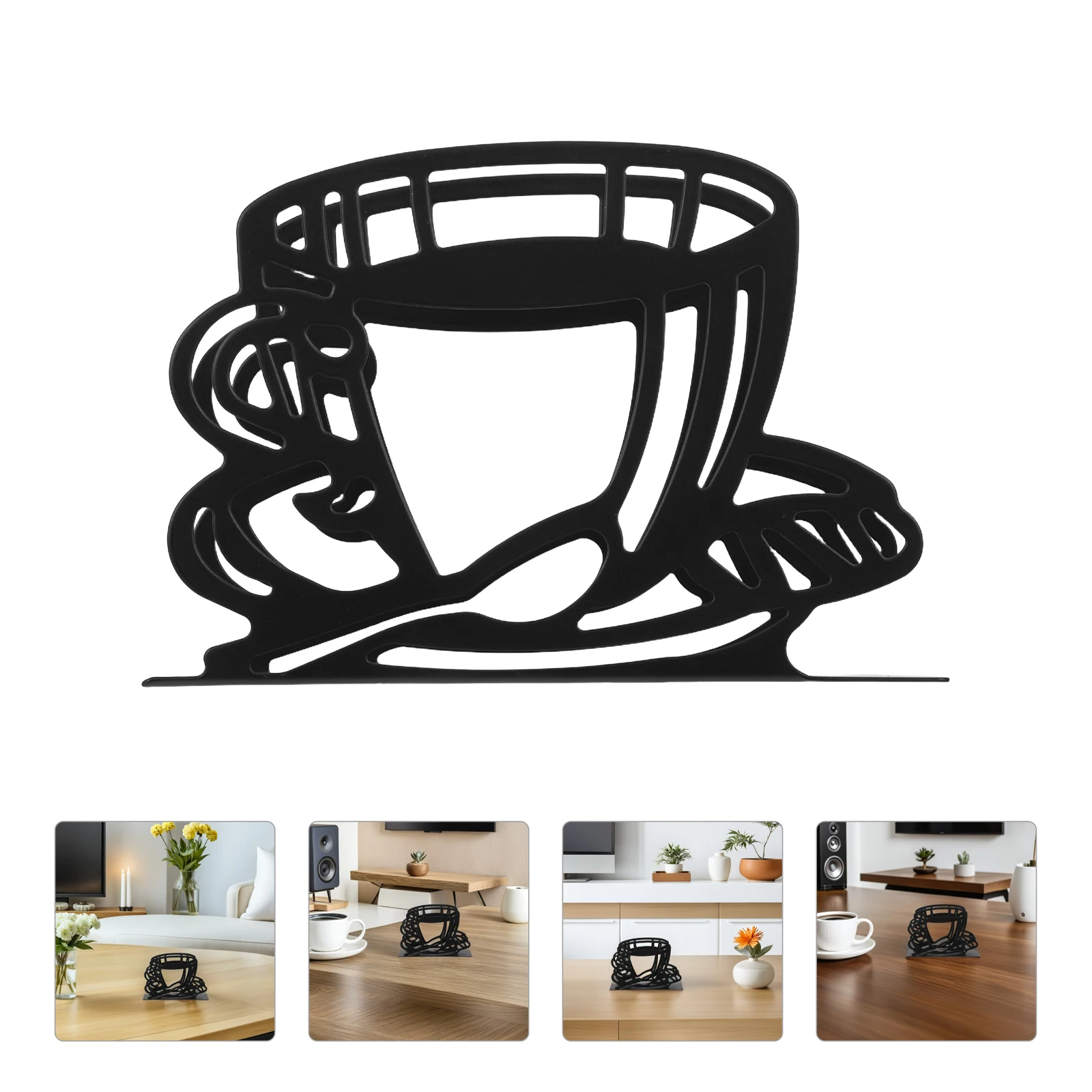

Coffee Napkin Holder For Table Decorative Upright Paper Dispenser Farmhouse Dining Table Tissue Storage For Kitchen Wedding
