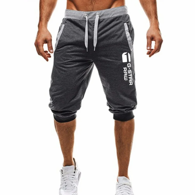 2023 New Summer Sweatshorts Men Sportswear Breathable Cotton Workout Baggy Breeches Short Men Casual Shorts Plus Size 3XL