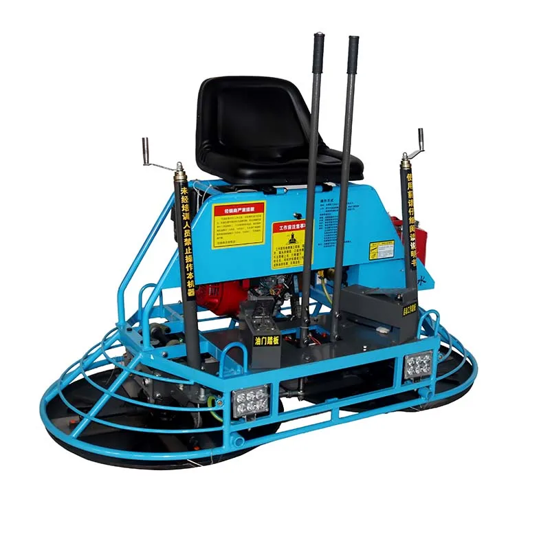 Ride on Trowel Machine Concrete Cement Surface Finisher Petrol Powered Dual Plate Riding Trowel