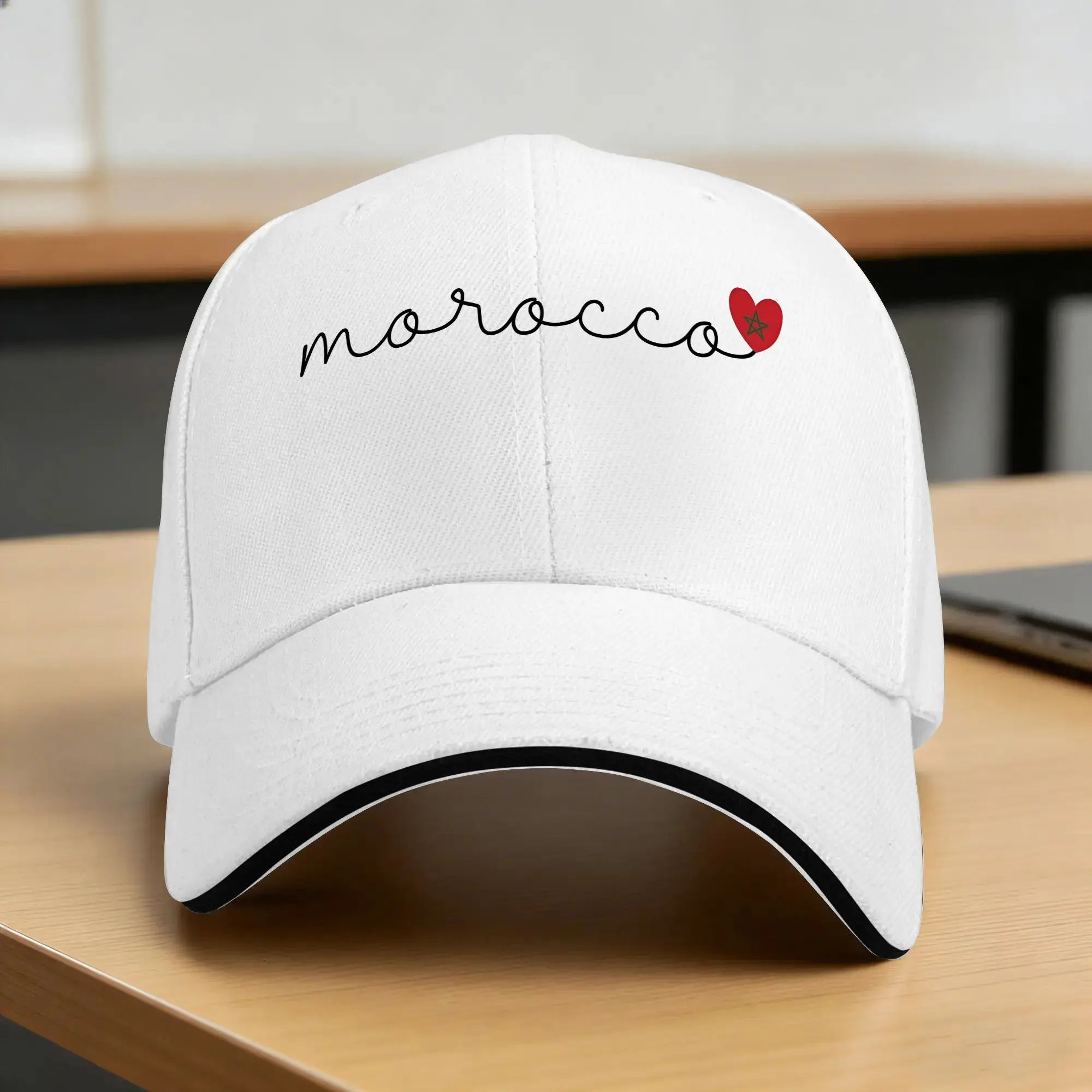 Summer Casual Baseball Cap Morocco Maroc المنتخب المغربي flag Moroccan Running Hippie Trucker Wholesale  y2k Cool Snapback Cap