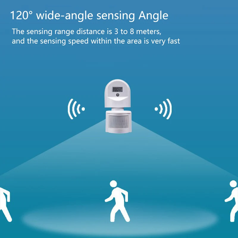 Sensor de Radar de microondas inteligente, interruptor de retardo ajustable, Sensor de pasillo, Sensor infrarrojo de cuerpo humano