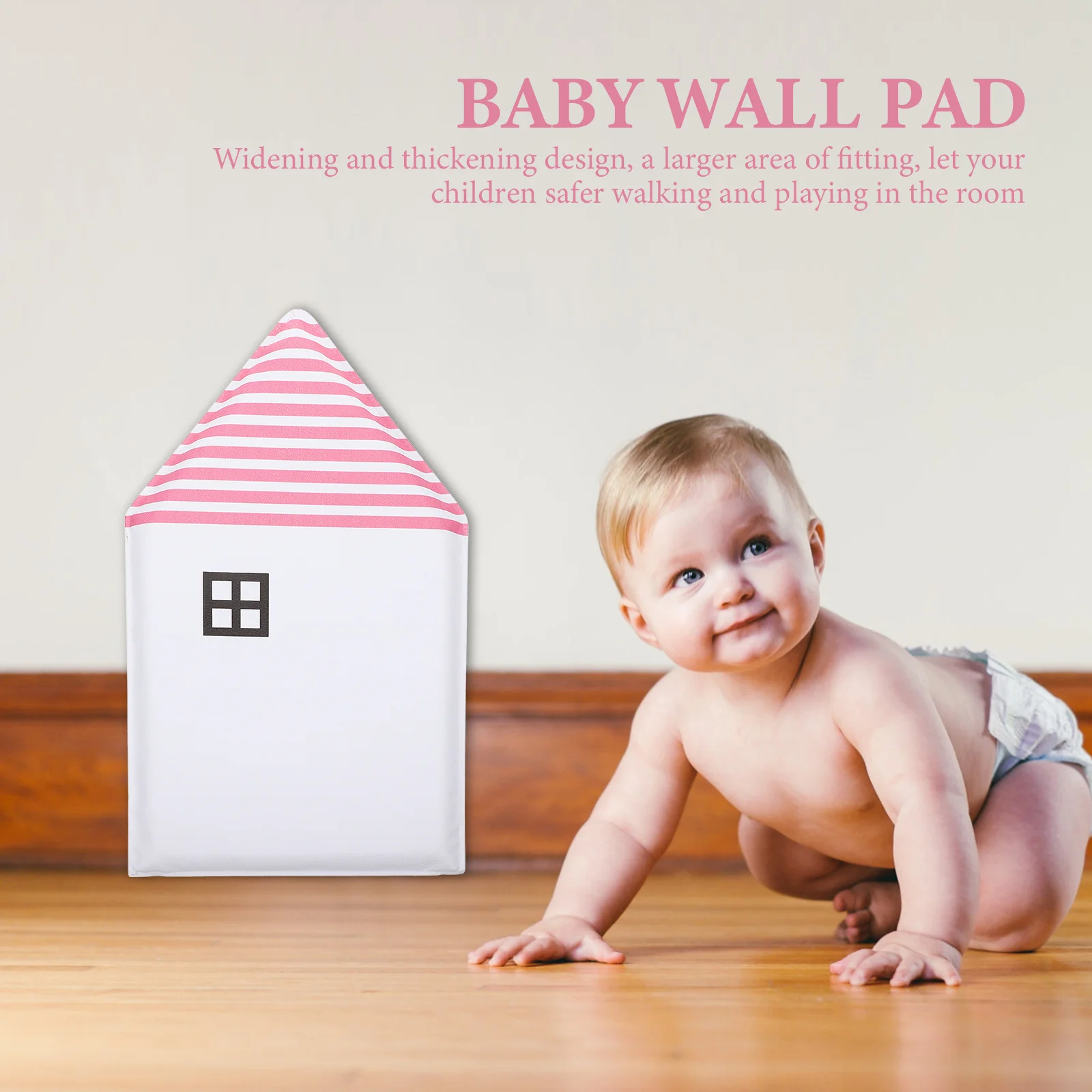 سجادة لعب مضادة للتصادمات، بطانة حائط ناعمة، ملصق حائط بتصميم كرتوني، سجادة لعب آمنة لحضانة المنزل