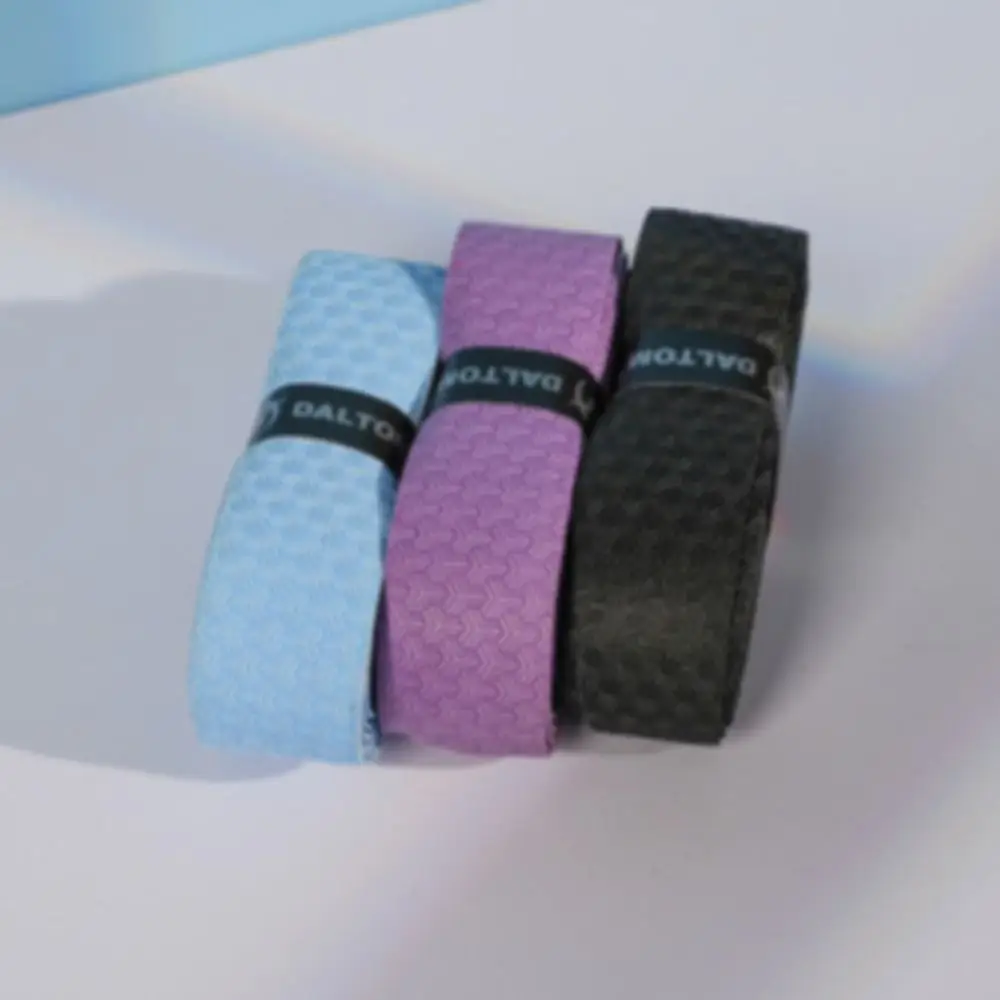 2M Badminton Handle Wrap Tape PU Anti-slip Fishing Rod Sweatband Embossing Sweat-Absorbent Tennis Racket Grip Tape