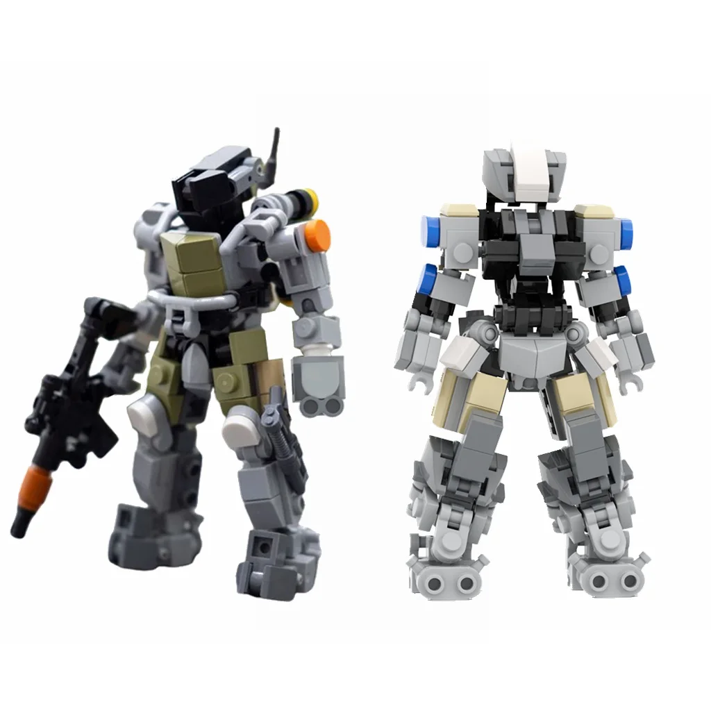 

Механические роботы-мехи в морских костюмах, сборные фигурки, идеи MOC, строительные блоки, игрушки для подарков, конструкторы