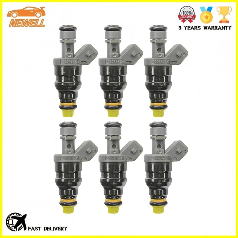 6pcs 0280155209 0000787323 A0000787323 Fuel injector For Mercedes-Benz SL320 S320 V320 E320 E280 300E/SE/TE/CE C36 K-M 2.8L 3.2L