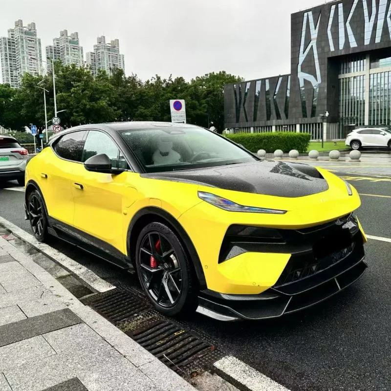 Suitable for Lotus Eletre Modification Upgrade RZ Dry Carbon Small Body Kit Front Side Skirts Rear Lip Spoiler