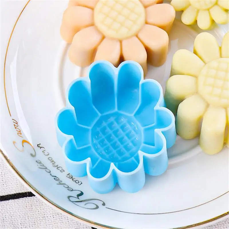 6/2/1pcs Silicone Dessert Baking Mold Sunflower Craft Cake Candy Chocolate Mold DIY Cake Baking Decoration Kitchen Baking Tools