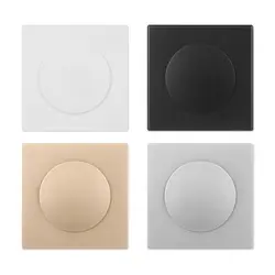 Wall Wire Hole Cover Vents Decor Cap Snap-on Panel Reserved Hole Cover Self-adhesive Protective Hole Ornament Furniture Hardware