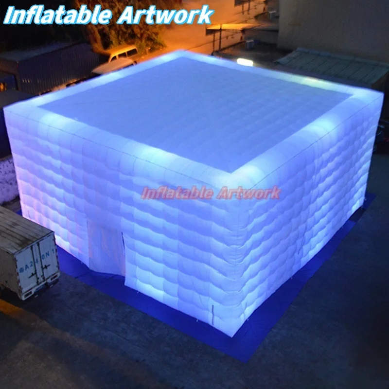 Custom Built Lights up Huge Blow up Tent for Event Party Decoration Toys