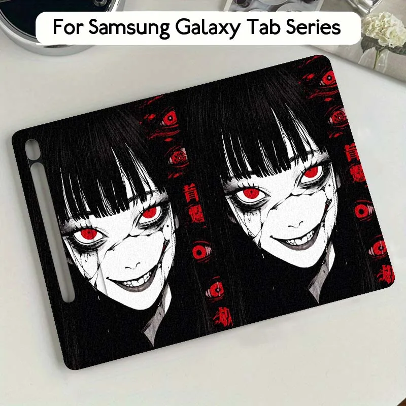 T-Tomie Kawakamis Anime Tablet Case For Samsung Galaxy Tab S7 S8 S9 S10 FE Plus Lite 11 12.4 13.1 Inch