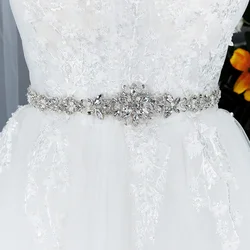 Prom Wedding Dress Belt Strass Dresses Waistband Bride Sash Rhinestone Belts For Women Accessories Waist Chain For Women