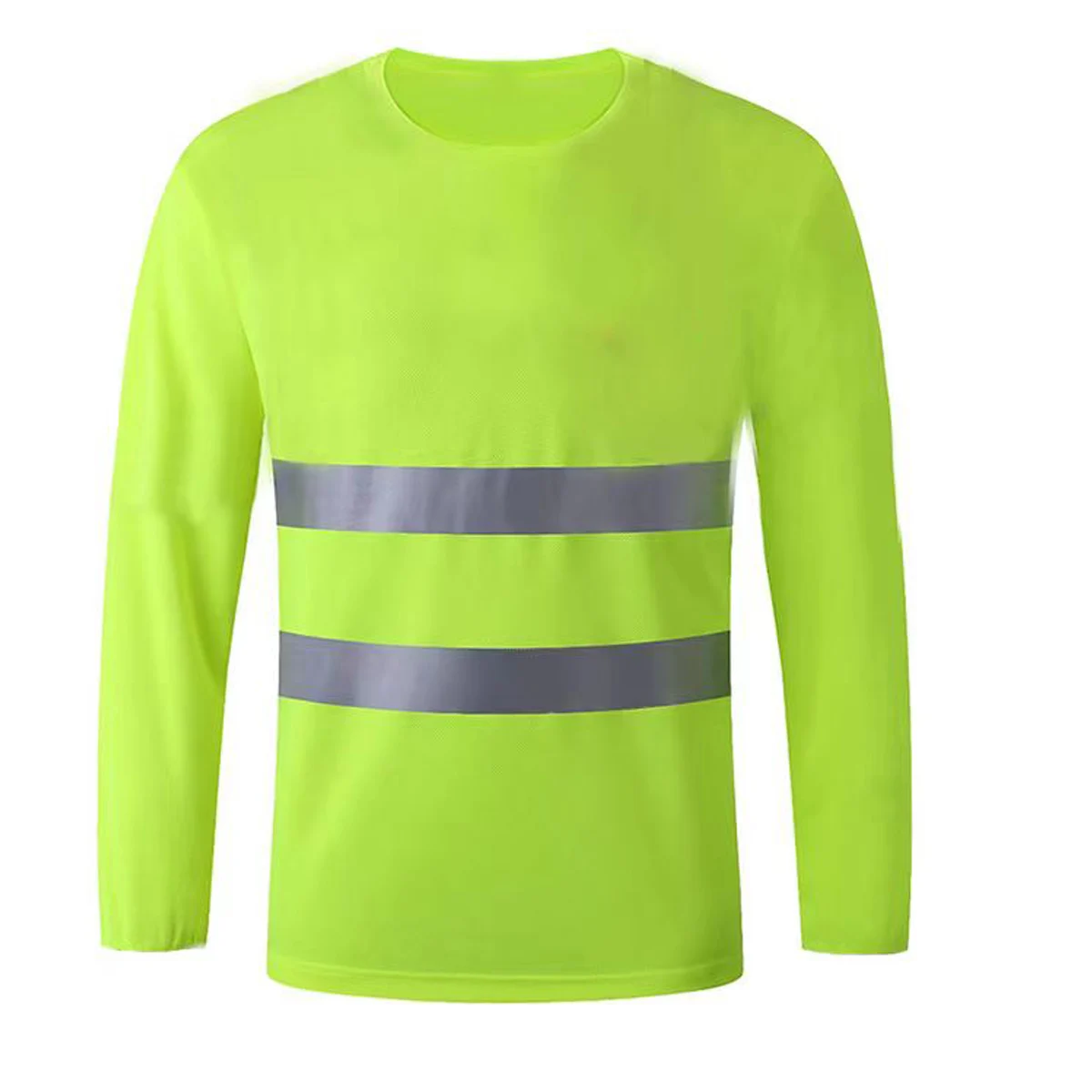 Security Reflective Long-Sleeved T-Shirt Work Clothes Traffic Construction Safety Clothes Male and Female Manager Worker Workshop Work Clothes