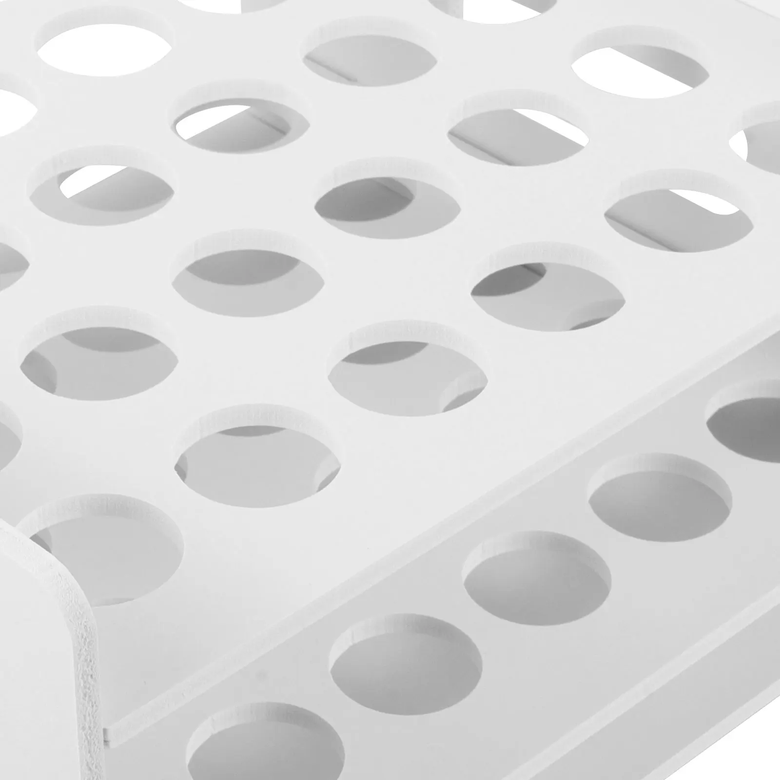 Scissors Storage Box Holder 30 Holes Wooden Rack for Classroom Organizer DIY Craft Hairdresser Stationery