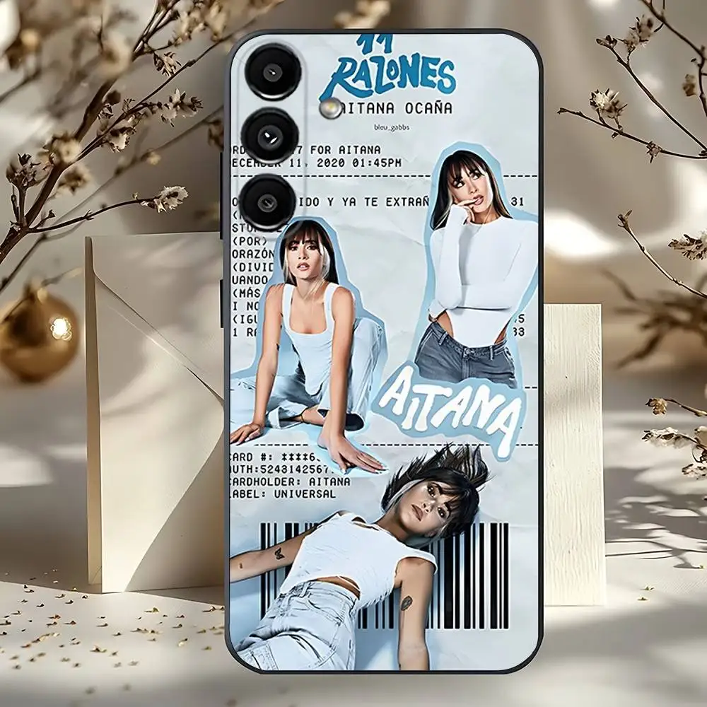 CUARTO AZUL A-Aitana-A  Phone Case For Samsung Galaxy A73,31,32,72,41,53,52,71,22,5G,Note,J7,8,9 Soft Black Cover
