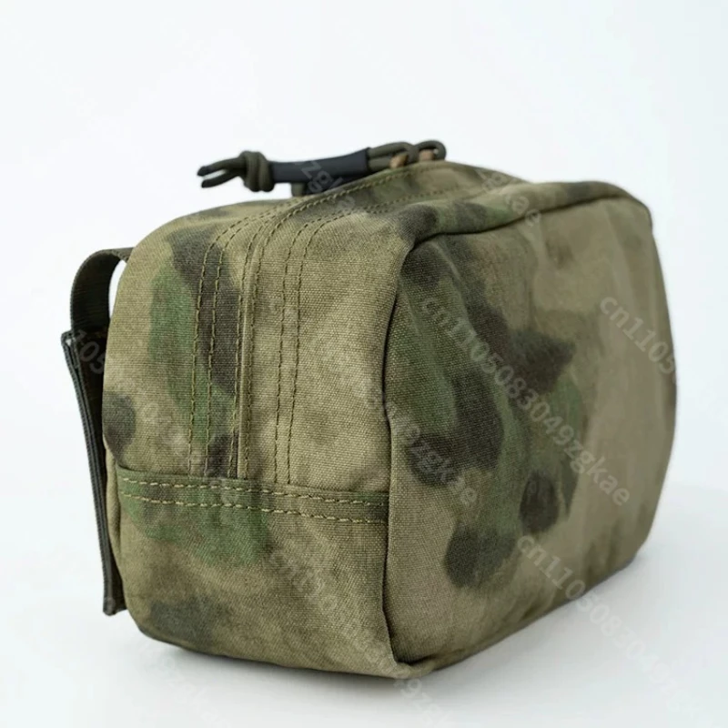 ATFG Camo Tactical Style Vest Miscellaneous Bag Multifunctional Accessory Pouch Portable Storage Pouch Molle Expansion Bag