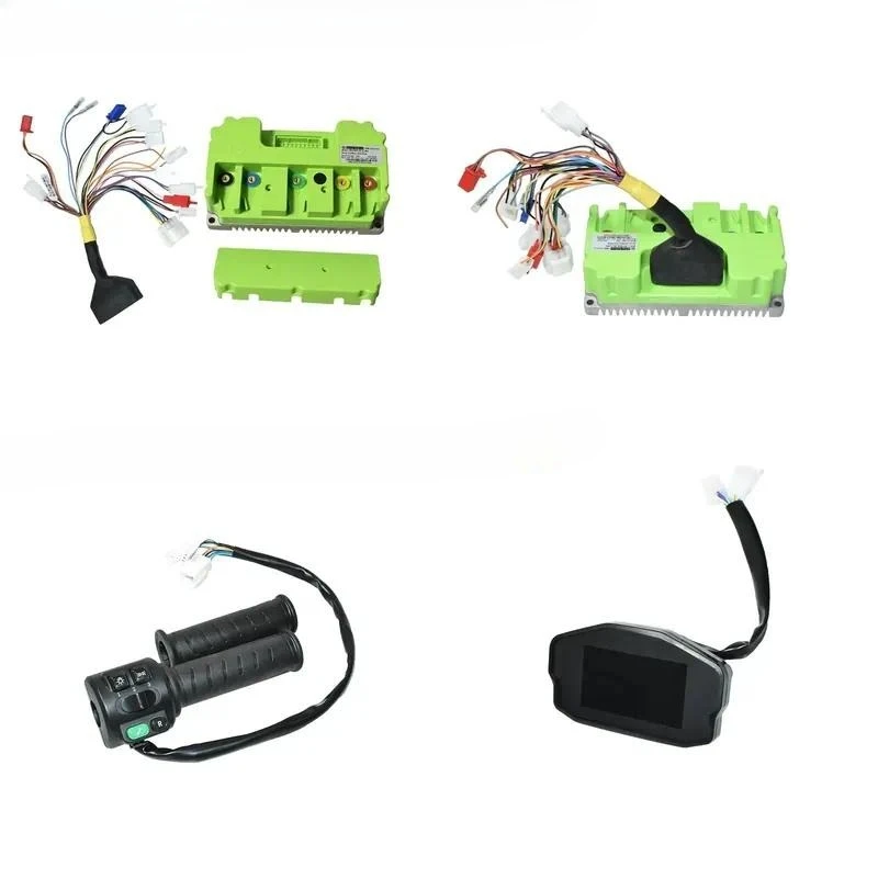 CAN/Single Wire Protocol ND 72260 Racing Electric Motorcycle Parts 72v 80A 2000W ebike Motor Driven Sine Wave Controller