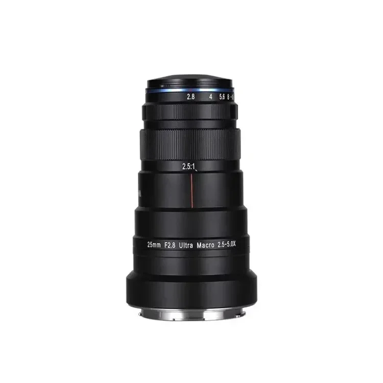 Laowa 25mm f2.8 2.5-5X Macro Lens with Light