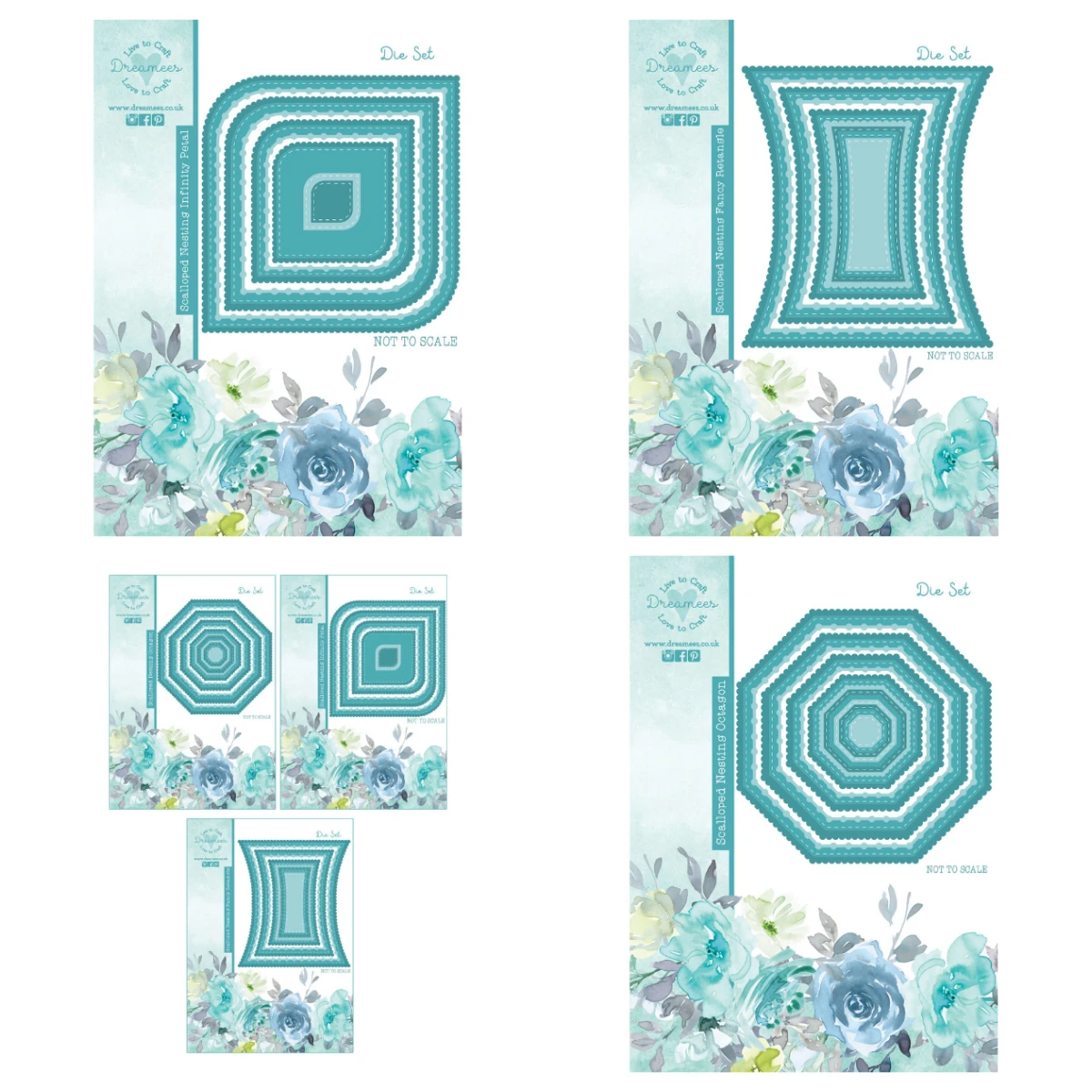 

Metal Cutting Die Stencils for Decoration Scrapbooking Decor Nesting Infinity Petal Die Embossing Template DIY Handmade Knife