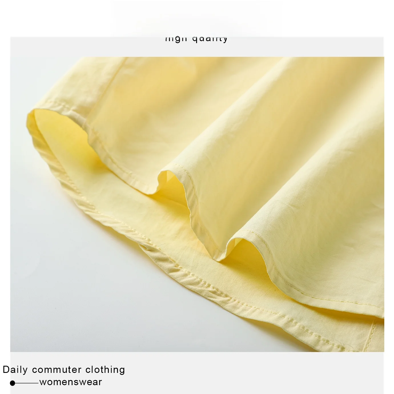 Coehkg Coreano Sle Lungo Colletto Sve irt Donna Inizio Autunno Fiore Bianco Cinturino Set in Due Pezzi Top in Cotone Vestibilità Allentata