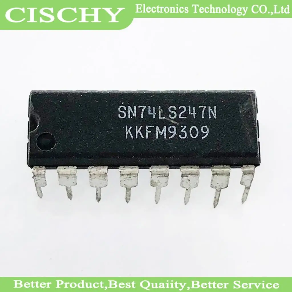 5pcs/lot SN74LS247N HD74LS247P 74LS247 DIP-16 In Stock