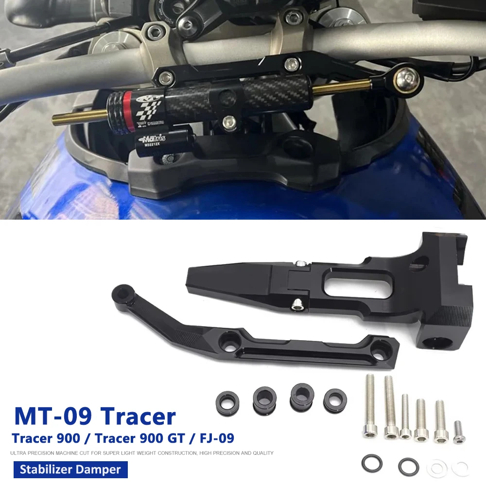 

Damper Kit For Yamaha MT-09 Tracer Tracer 900 Tracer 900GT FJ-09 MT09 Tracer 2020 Stabilize Steering Damper Mounting Bracket Kit