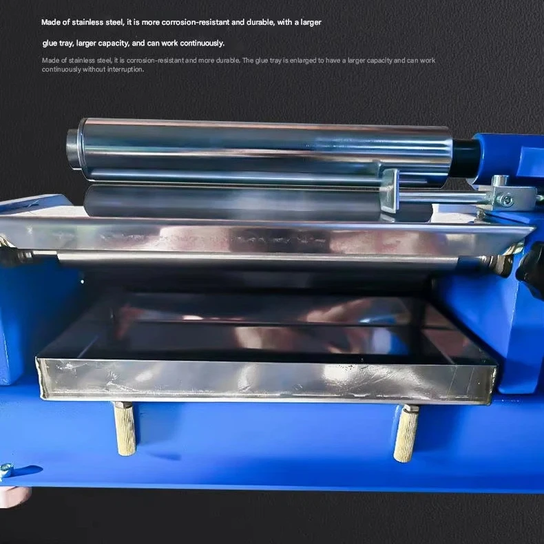 

White glue gluing machine GL-F108 thick material gluing leather material, midsole gluing machine