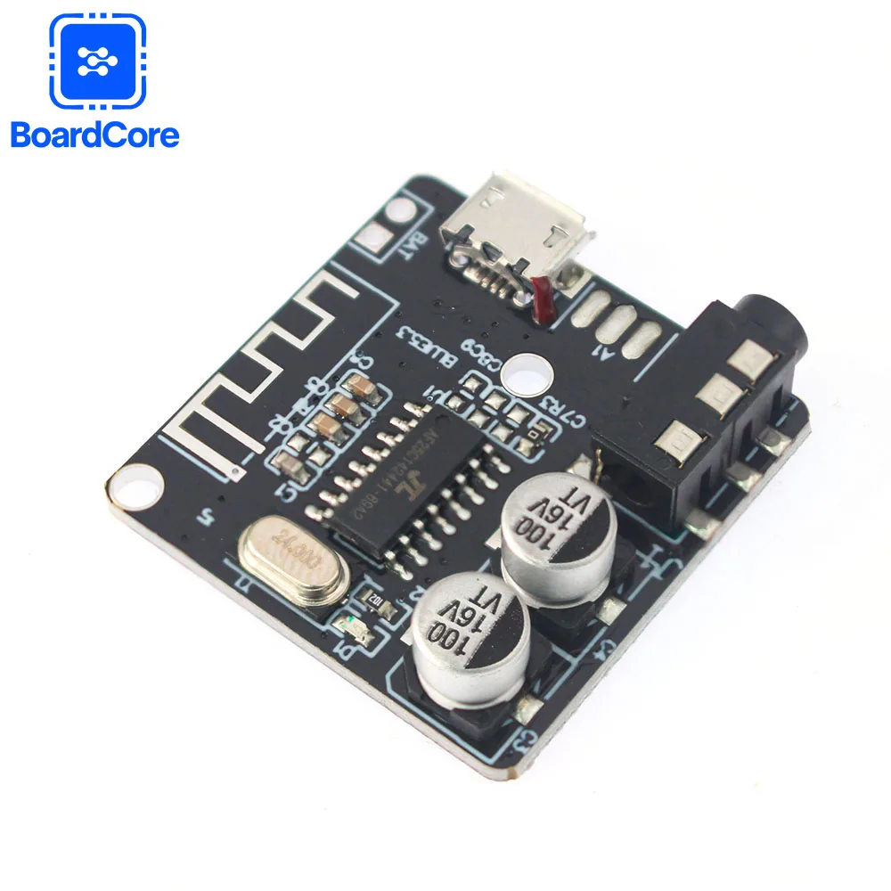 Micro Bluetooth 5.0 Audio Receiver Modul DC 3,7-5V Wireless MP3 Decoder Board für Auto Stereo Home Lautsprecher Verstärker DIY