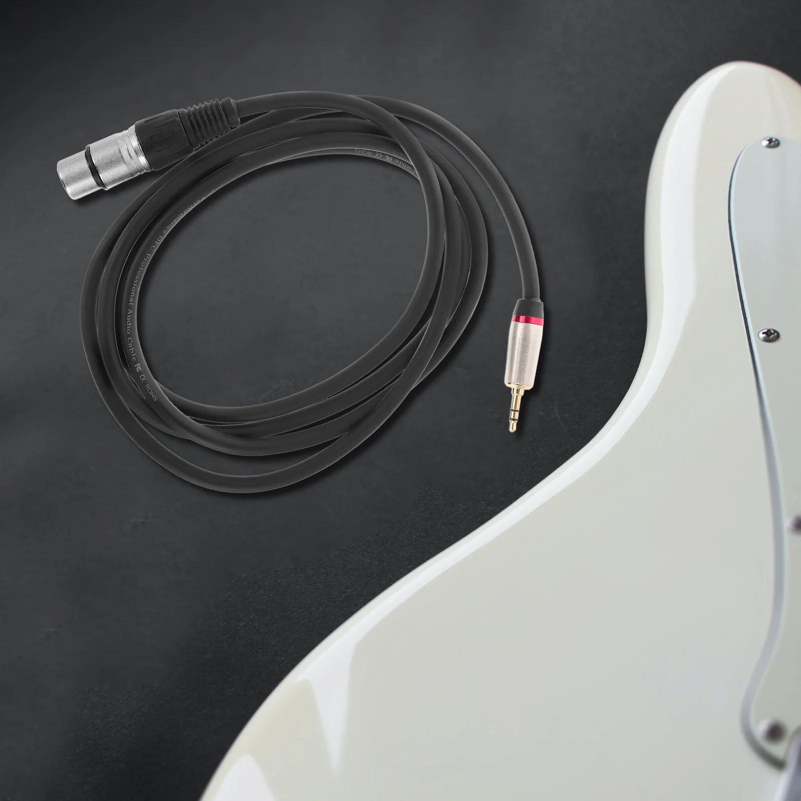 

3-Pin Mini Xlr Female To Trs Audio Cable For Condenser Mic Sound Systems Portable Balanced Connection Durable Alloy Trs To 3-Pin