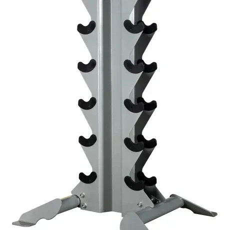 

Dumbbell Rack, Two Tiers, Ten Pairs, Multifunctional Weight Rack, Home and Gym Fitness Equipment